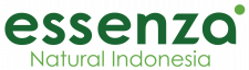 logo essenza natural indonesia outline putih block